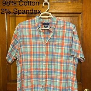 Crown & Ivy Men's Colorful Plaid Button-Down Shirt